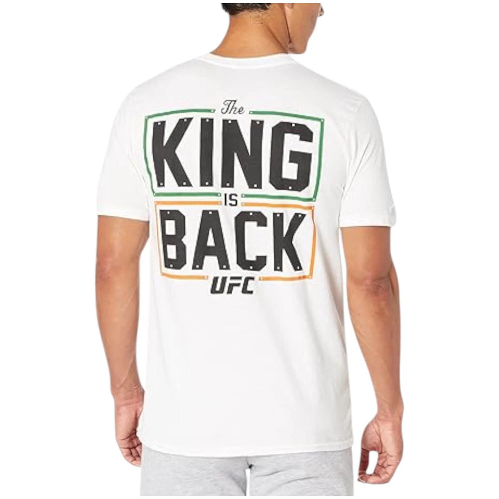 UFC Men's Ufc Conor Mcgregor Arch T-shirt White - Picture 2 of 2